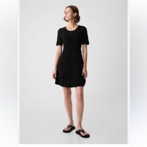 Gap crochet midi black gress xs BRAND NEW WITH TAG